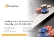 Making Your Enterprise SSL Security Less of a Gamble B31.pdf · Enterprise SSL Security – Symantec Vision 2012 Making Your Enterprise SSL Security Less of a Gamble Rob Glickman