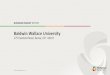 BUSINESS INSIGHT REPORT - reports.aashe.org · Baldwin Wallace University | Business Insight Report 2017 Page 7 Strengths AI Guidance based on industry analysis Open-mindedness Employees