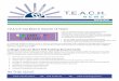 T.E.A.C.H. - Iowa AEYC 2018 - TEACH Newsletter 8_5 x 11.pdf · enhancement project for the children they teach illustrating the educational, social, and emotional benefits of the