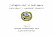 DEPARTMENT OF THE ARMY · 2018-06-27 · DEPARTMENT OF THE ARMY Fiscal Year (FY) 2014 Budget Estimates Operation and Maintenance, Army Appropriation Highlights ($ in Millions) Exhibit