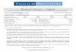 Research Report Update - Taglich Brothers · 1.4% to $110.7 billion in the six years to 2020. Growth will be driven by renewed consumer spending and a move toward green (hybrid and
