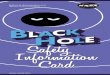 Black Hole Safety Information Card - Scientific Visualization...supermassive black holes, though. Albert Einstein rejected the idea that black holes might exist. The closest known