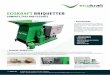 ECOKRAFT MP40 E MP40 E.pdf · The MP40 briquetting press is suitable for briquetting wood shavings, milling chippings, sawdust, wood dust, wood chips, paper and polystyrene. The compact