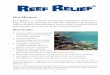 Our Mission - Reef Relief...for boaters, divers, snorkelers and fishermen on proper conduct on the water and at the reef. Among the publications we distribute are the Coral Reefs educational