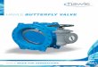 HAWLE-BUTTERFLY VALVE · 2017-06-01 · shafts to eliminate rubber “scuffing” and abrasive wear. When the valve is open, the rubber is completely unstressed, in this case no permanent