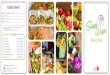 20180520 Simply Wrapps Delivery Menu (half A2) Rev L · Iron Rich wrap, fruits, nacho chips VEGETARIAN grilled vegetabe in focaccia bread garden salad fruits, nacho chips ... grilled