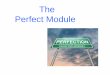 The Perfect Module - Delta PDC Portal · Standard 4 The instructional materials contribute to the achievement of the stated course and module/unit learning objectives or competencies
