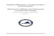 Virginia Workers’ Compensation Commission Electronic ... · PDF file Virginia Workers’ Compensation Commission Electronic Billing and Payment Companion Guide Page 2 Chapter 2 Virginia