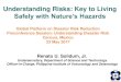 Understanding Risks: Key to Living - Home | UNDRR€¦ · Understanding Risks: Key to Living Safely with Nature’s Hazards ... NOAH (rain-triggered landslide, storm surge) Rapid