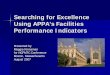 Searching for Excellence Using APPA’s Facilities ...web.mit.edu/ncfmtc/pubs/Kinnaman_UsingAPPAFPIs.pdf · Your Stairway to Excellence Understand the context within which you operate