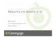 Measuring the Benefits of GI - City of Trees...Measuring the Benefits of GI Mike Harris mike.harris@greengage-env.com @GreengageEnv What are the key ingredients for creating healthy