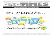 It’s PURIM… · Adar marks the holiday of Purim and when we think of the holiday of Purim we think of fun. Of course with fun comes laughter. You have probably heard the phrase,