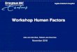 Workshop Human Factors - Zorgen voor teamwork · 2018-12-06 · Samenvatting / conclusie . Patient safety concept System & structure M onitoring C ultuur Improvement interventions