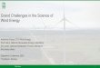 Grand Challenges in the Science of Wind Energy · DTU Wind Energy Options for wind energy in a changing environment •Success of wind energy in the future: –If storage, power-to-x