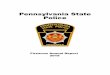 Pennsylvania State Police · 2 The Pennsylvania Uniform Crime Report for 201 reported 9 8,302 violent crimes committed involving the use of a firearm. BACKGROUND On June 13, 1995,