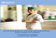 Good practices in nursing and midwifery - WHO/Europe · Good practices in nursing and midwifery – from expert to expert page 1 Introduction Demographic trends and patterns of diseases