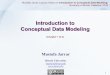 Introduction to Conceptual Data Modeling - Jarrar...Introduction to Conceptual Data Modeling (Chapter 1 & 2) Mustafa Jarrar: Lecture Notes on Introduction to Conceptual Data Modeling