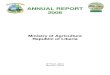 MOA Annual Report 2006 MOA Annual Report.pdf · Ministry of Agriculture Annual Report 2006 7. Institutional and policy reforms directed at addressing the main pillars of governance