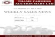 WEEKLY SALES NEWS - thame-market.co.uk€¦ · WEEKLY SALES NEWS STOCK SOLD DURING THE WEEK Prime Sheep 1197 Store Cattle 221 Prime Cattle 319 01844 217437 . Wednesday 29th April
