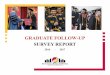 GRADUATE FOLLOW UP SURVEY REPORT · Graduates are counted in the Respondents column for all programs (degree and certificate) they graduated in during 2016-2017: Graduates are counted