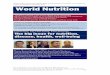 World Nutrition - WPHNA · Ultra-processing. The big issue for nutrition, disease, health, well-being. [Commentary].World Nutrition December 2012, 3, 12, 527-569 527 World Nutrition