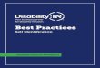 Best Practices: Self Identification · Best Practices: Self ID. openness at the ofice and showing disability pride. People will ask about their journey. They can . talk about their