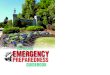Barefoot EMERGENCY Barefoot Resort guidebook Introduction... emergency preparedness. 4 5 family disaster