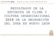 ENCUESTA DE CLIMA Y CULTURA ORGANIZACIONAL 2019nuevoleon.inea.gob.mx/ResultadosECCO2019.pdf · 2020-04-21 · ENCUESTA DE CLIMA Y CULTURA ORGANIZACIONAL 2019 Factor XVII Impacto de