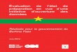 Open Government Data Toolkit | Data - Évaluation de …opendatatoolkit.worldbank.org/docs/odra/odra-burkina...rapidement intégrés à l’initiative Open Data du Burkina afin de