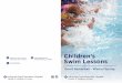 Children’s Swim Lessons - Advocate Health Care · 2019-12-16 · These classes are designed for the preschooler who is ready to learn to swim, but not ready to swim without you