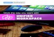 Work the way you want with UNIFIED WORKSPACE A COMPLETE SERVICE PACKAGE Unified Workspace offers a range