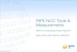RIPE NCC Tools & Measurements - ENOG · Overview • Recent developments on RIPE Labs • Statistics Dashboard • RIPE NCC Roadmap • IPv6 Statistics • New developments in RIPEstat
