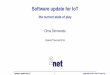 Software update for IoT - eLinux.org · Software update for IoT the current state of play Chris Simmonds OpenIoT Summit 2016 Software update for IoT1Copyright © 2011-2016, 2net Ltd