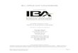 IBA APPLICANT’S HANDBOOKedu.nacva.com/onsite/2011BVTC/PreRead/IBAApplicantsHandbook2… · IBA Applicant’s Handbook 2011 Page 2 ©2011 Institute of Business Appraisers ... Institute