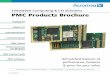 Embedded Computing & I/O Solutions PMC Products Brochure · 16-Bit D/A Analog Output PMC230A modules have eight 16-bit D/A converters (DACs) to provide highly-accurate analog voltage