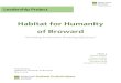 Habitat for Humanity of Broward - Microsoft · PDF file Programs from other Habitat affiliates and similar providers around the United States. These programs vary from general repair