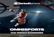 OMNISPORTS · to volleyball, and yoga to Futsal, Omnisports indoor flooring accommodates any level of play, any budget and nearly any event. The versatility of Omnisports extends