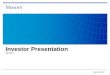 Investor Presentation - s21.q4cdn.coms21.q4cdn.com/.../2017/MCO-1Q-2017-Investor-Presentation-vFINAL.… · Investor Presentation 1Q 2017 May 10, 2017. May 10, 2017 2 Disclaimer 