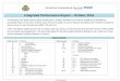 Integrated Performance Report October 2016Workforce Scorecard 6.1 Quality, Safeguarding, IPC Audits and Incident Reporting 6.2 Clinical Performance Annexes A1.1 EOC Service Line Report