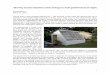 Storing excess daytime solar energy to heat greenhouse at night · 2017-09-07 · Storing excess daytime solar energy to heat greenhouse at night!! Russell Benoy! March 21, 2014!!!