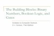 The Building Blocks: Binary Numbers, Boolean …...The Building Blocks: Binary Numbers, Boolean Logic, and Gates Invitation to Computer Science, C++ Version, Third Edition Invitation
