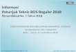 Informasi Petunjuk Teknis BOS Reguler 2018bos.sidoarjokab.go.id/files/materi/Materi Informasi... · Komponen Pembiayaan BOS Jenjang SD dan SMP 1. Pengembangan Perpustakaan . 2. Kegiatan