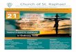 Church of St. Raphael - Amazon S3 · 2018-10-20 · Parish Directory Parish Oﬃce 763-537-8401 PRIESTS Pastor, Fr. Michael Rudolph x205 Parochial Vicar, Fr. Robert Al er x206 PARISH