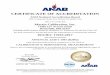 CERTIFICATE OF ACCREDITATION - Martin Calibration€¦ · This accreditation demonstrates technical competence for a defined scope and the operation of a laboratory quality management