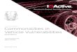 Commonalities in Vehicle Vulnerabilities - IOActive€¦ · vehicle vulnerabilities published in 2016. The goal of this paper is to deliver current data and discuss how the state