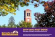 2014-2015 FACT BOOK - UNI President · The University of Northern Iowa provides transformative learning experiences that inspire students to embrace challenge, engage in critical