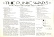 Punic War Unmarked Rules · Punic Wars is an historical simulation of the three great conflicts waged between 264 and 146 B.C. by Rome and Carthage for control of the Mediter- ranean