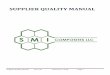 SUPPLIER QUALITY MANUAL - SMI Composites · Supplier Quality Manual Rev.: 05 February 7, 2018 Page 8 Certification to IATF 16949 through third party audits. “Exempt supplier”