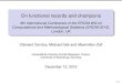 On functional records and champions · On functional records and champions 8th International Conference of the ERCIM WG on Computational and Methodological Statistics (ERCIM 2015),