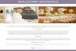 CUISINE SERVICE OUR GIFT TO YOU - Waldorf …...Your unique Waldorf Wedding menu will be customized to your exact specifications and priced accordingly. Buffet options and “Chef-attended